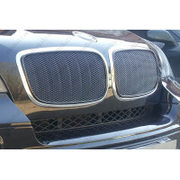 BMW X5 (E70) 2006-2010г.в. (II) - Защита радиатора ПРЕМИУМ