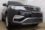 GEELY ATLAS 2016-2023г.в. (I) - Защита радиатора ПРЕМИУМ