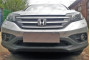 HONDA CR-V 2012-2015г.в. (IV) - Защита радиатора ПРЕМИУМ