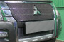 MITSUBISHI PAJERO 2014-2021г.в. (IV рестайлинг-2) - Защита радиатора ПРЕМИУМ