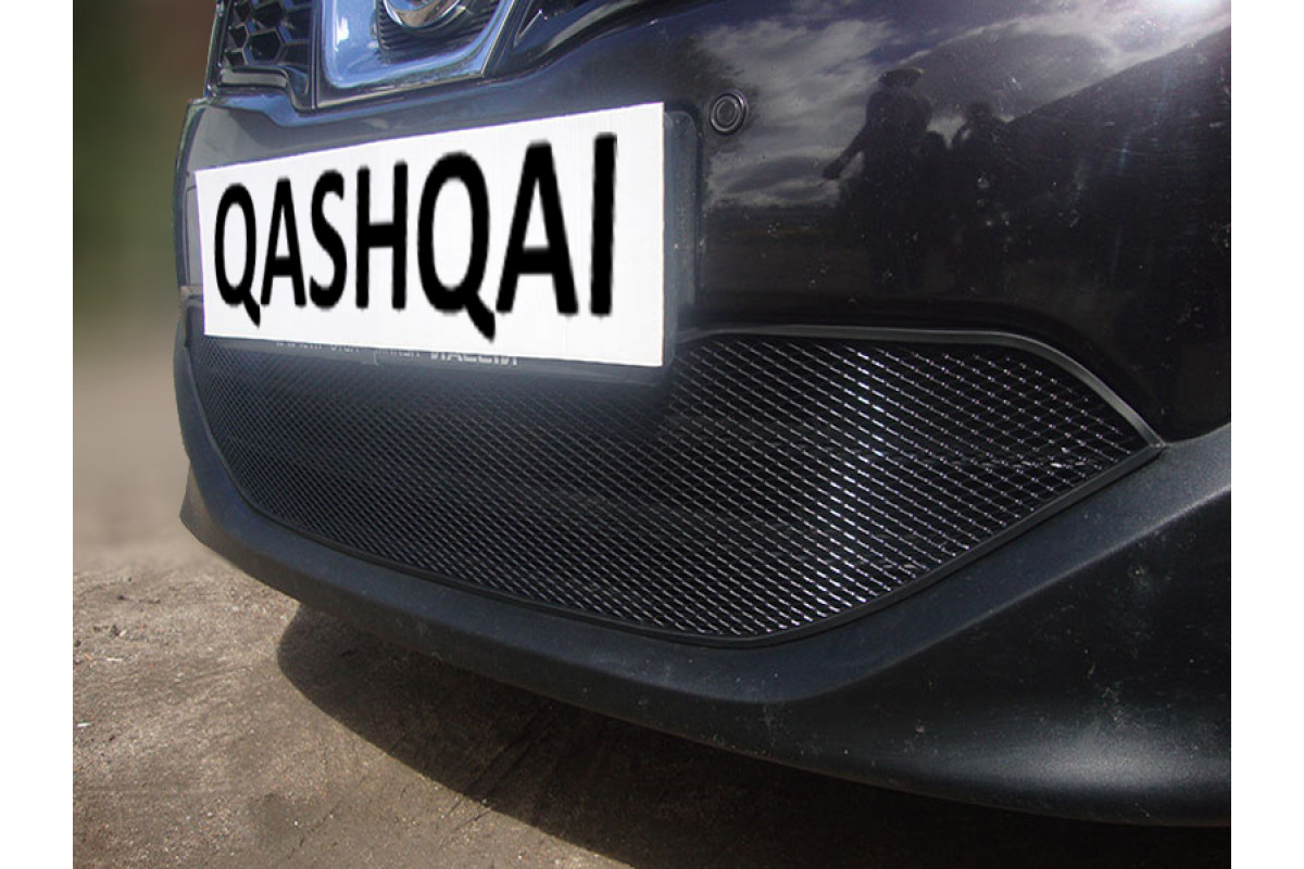 Сетка в бампер для защиты радиатора | Форум Nissan Qashqai New Club