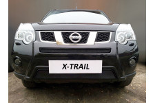 NISSAN X-TRAIL (T31) 2011-2015г.в. (II рестайлинг) - Защита радиатора СТАНДАРТ