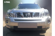 NISSAN X-TRAIL (T31) 2007-2011г.в. (II) - Защита радиатора СТАНДАРТ