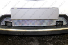 NISSAN X-TRAIL (T32) 2013-2019г.в. (III) с парктроником - Защита радиатора ПРЕМИУМ