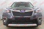 SUBARU FORESTER 2018-2021г.в. (V) - Защита радиатора ПРЕМИУМ