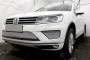 VOLKSWAGEN TOUAREG 2014-2018г.в. (II рестайлинг) - Защита радиатора ПРЕМИУМ
