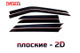 2D Дефлекторы окон - FORD EXPLORER 2011-2015г.в. (V)