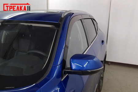 2D Дефлекторы окон - HAVAL F7 2022-2024г.в. (I рестайлинг-2)