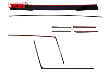 Декоративные элементы для - HAVAL F7x 2022-2025 г.в. (I рестайлинг-2)