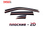 2D Дефлекторы окон - BMW X5 (F15) 2013-2018г.в. (III)