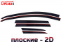 2D Дефлекторы окон - VOLVO XC60 2008-2013г.в. (I)