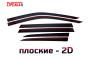 2D Дефлекторы окон - EXEED VX 2023-2024г.в. (I рестайлинг-3)