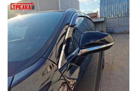 2D Дефлекторы окон - LEXUS RX 500h 2022-2025г.в. (V)