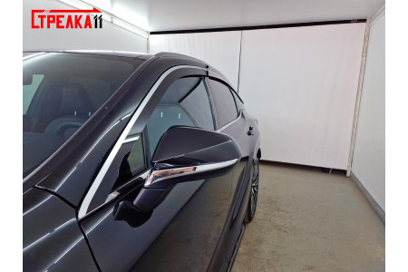2D Дефлекторы окон - LEXUS RX 450h 2022-2025г.в. (V)