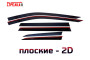 2D Дефлекторы окон - NISSAN X-TRAIL T33 2022-2024г.в. (IV)