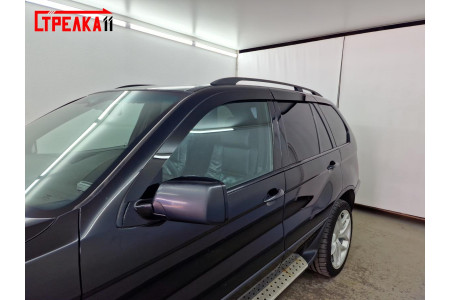 2D Дефлекторы окон - BMW X5 (E53) 2003-2006г.в. (I рестайлинг)