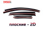 2D Дефлекторы окон - KIA OPTIMA 2010-2013г.в. (III)