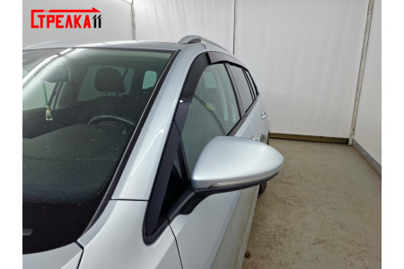 2D Дефлекторы окон - VOLKSWAGEN GOLF 2013-2017г.в. (VII) Универсал