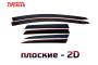 2D Дефлекторы окон - MAZDA CX-7 2009-2012г.в. (I рестайлинг)