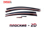 2D Дефлекторы окон - MAZDA 6 2012-2015г.в. (III)
