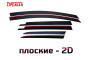 2D Дефлекторы окон - NISSAN MURANO 2010-2016г.в. (II рестайлинг)