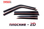 2D Дефлекторы окон - TOYOTA LAND CRUISER PRADO (J250) 2023-2025г.в. (V)
