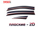 2D Дефлекторы окон - DONGFENG SHINE MAX 2021-2025г.в. (I)
