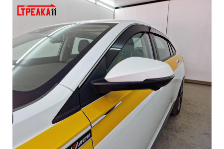 2D Дефлекторы окон - DONGFENG SHINE MAX 2021-2025г.в. (I)