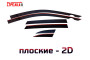 2D Дефлекторы окон - AUDI Q5 2008-2012г.в. (I)