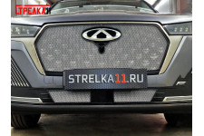 CHERY TIGGO 7 PRO MAX 2024-2025г.в. (I рестайлинг) - Защита радиатора СТАНДАРТ