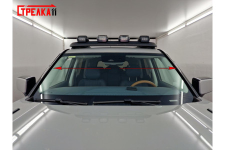 CHANGAN DEEPAL SHENLAN G318 2024-2025г.в. (I) - Дефлектор (водосток) лобового стекла Стрелка-2