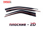 2D Дефлекторы окон - TOYOTA CAMRY (XV50) 2011-2014г.в. (VII)