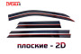 2D Дефлекторы окон - CHEVROLET TAHOE 2023-2025г.в. (V рестайлинг)