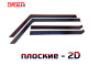 2D Дефлекторы окон - SUZUKI JIMNY 2018-2022г.в. (V)