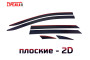 2D Дефлекторы окон - FORD EDGE 2015-2018г.в. (II)