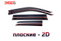 2D Дефлекторы окон - LEXUS LX 570 2015-2022г.в. (III рестайлинг-2)