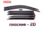 2D Дефлекторы окон - TOYOTA SEQUOIA 2007-2017г.в. (II)
