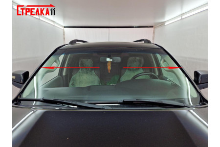 TOYOTA SEQUOIA (II) 2007-2017г.в. - Дефлектор (водосток) лобового стекла Стрелка-2