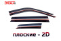 2D Дефлекторы окон - CITROEN C4 PICASSO 2014-2016г.в. (II)
