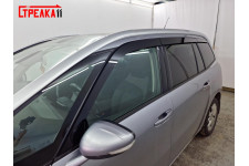 2D Дефлекторы окон - CITROEN C4 PICASSO 2016-2018г.в. (II рестайлинг)
