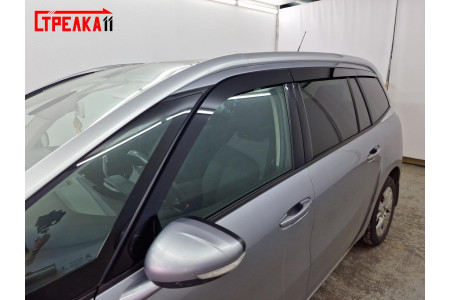 2D Дефлекторы окон - CITROEN C4 PICASSO 2014-2016г.в. (II)