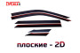 2D Дефлекторы окон - PEUGEOT 2008 2023-2025г.в. (II рестайлинг)
