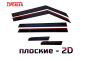 2D Дефлекторы окон - KIA SOUL 2014-2016г.в. (II)
