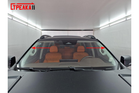 FOTON TUNLAND V9 2024-2025г.в. (I) - Дефлектор (водосток) лобового стекла Стрелка-2