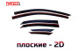 2D Дефлекторы окон - CITROEN DS7 2022-2025г.в. (I рестайлинг)
