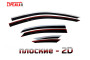 2D Дефлекторы окон - CITROEN DS7 2022-2025г.в. (I рестайлинг)