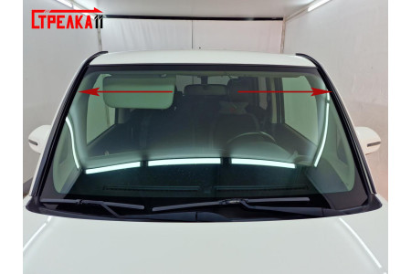 KIA RAY 2022-2025г.в. (I рестайлинг-2) - Дефлектор (водосток) лобового стекла Стрелка-2