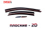 2D Дефлекторы окон - TOYOTA CAMRY (XV80) 2023-2025г.в. (X)