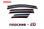 2D Дефлекторы окон - HYUNDAI IX35 2013-2015г.в. (I рестайлинг)