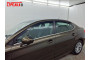 2D Дефлекторы окон - CITROEN C4 2016-2024г.в. (II рестайлинг)